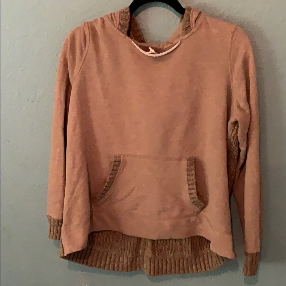Brown hoodie